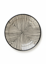 Black And white Picasso-Style Ceramic Plate - Image 11