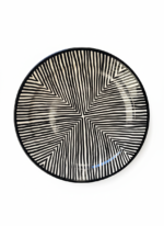 Black And white Picasso-Style Ceramic Plate - Image 10