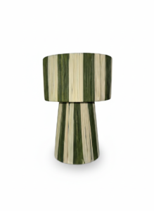 Striped Raffia Lantern - Image 7