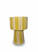 Striped Raffia Lantern - Image 5