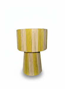 Striped Raffia Lantern - Image 5