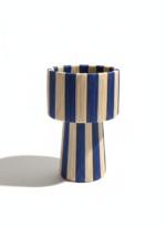 Striped Raffia Lantern - Image 4