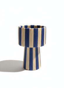 Striped Raffia Lantern - Image 4