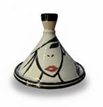 Picasso-Style Ceramic Tajine - Image 6