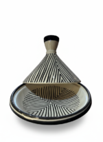 Picasso-Style Ceramic Tajine - Image 3