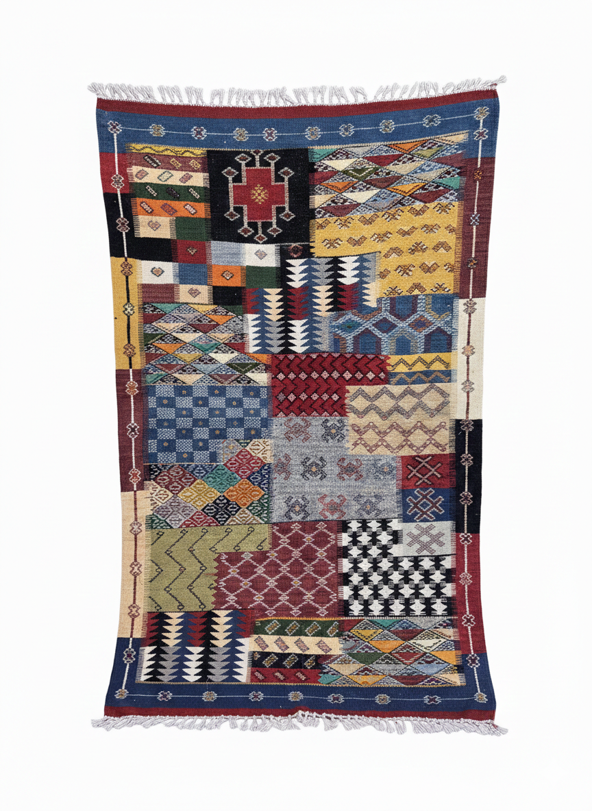 IMG_5042 Boucherouite Rug - Image 1