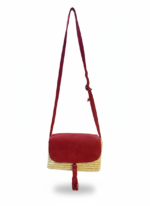 Raphia shoulder bag
