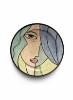 Picasso-Style Ceramic Plate - Image 8