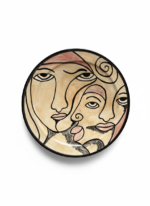 Picasso-Style Ceramic Plate - Image 9