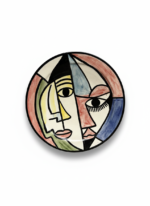 Picasso-Style Ceramic Plate - Image 11