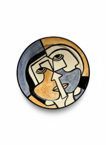 Picasso-Style Ceramic Plate - Image 12