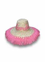 Custom Fringe Straw Hat – Personalized Handmade Edition - Image 2