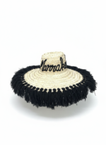 Custom Fringe Straw Hat – Personalized Handmade Edition - Image 4