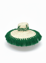Custom Fringe Straw Hat – Personalized Handmade Edition - Image 5